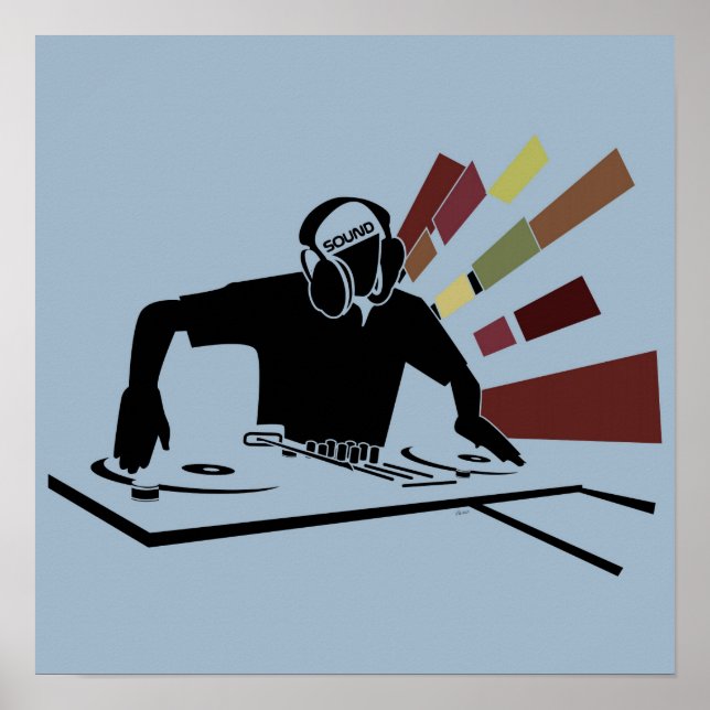 POSTER SON DJ (Devant)