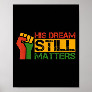 Poster Son Rêve Toujours S Martin Luther King Jr. Day