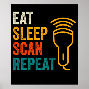 Poster Sonographer Sonography Scan