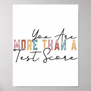 Poster Sont Plus Qu'Un Cool De Score De Test Vintage Jour