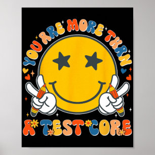 Poster Sont Plus Qu'Un Test Score Enseignant Test Da Test