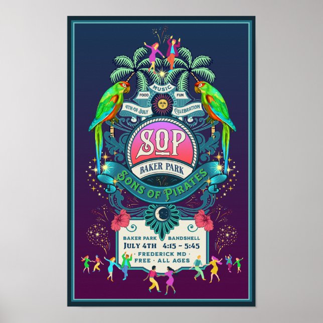 Poster SOP Baker Park (Devant)