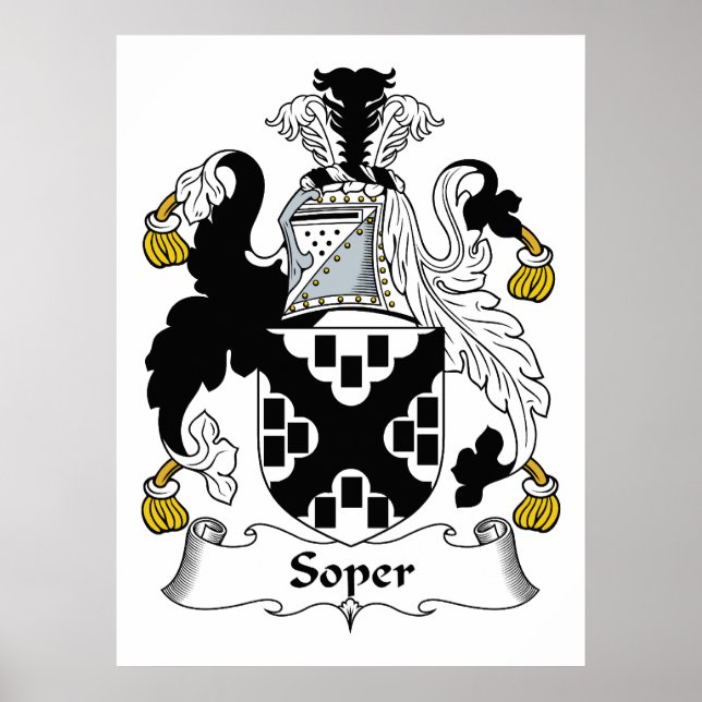 Poster Soper Family Crest (Devant)