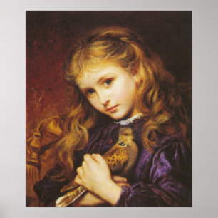Poster Sophie Anderson l'affiche de colombe de tortue