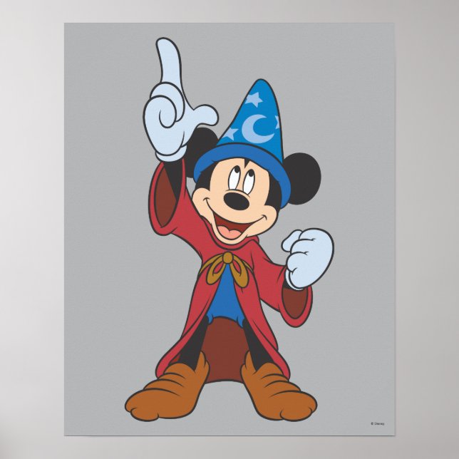 Poster Sorcier Mickey Mouse (Devant)