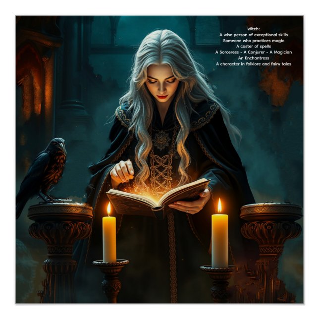 Poster Sorcière (Devant)