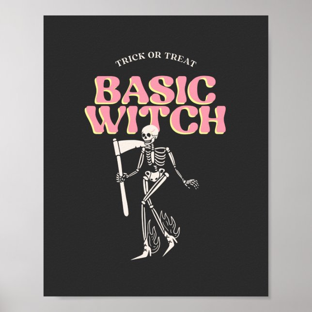 Poster Sorcière de base (Devant)