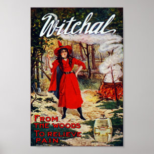 Poster Sorcière de cuisine 1912