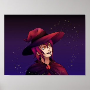 Poster Sorcière magique