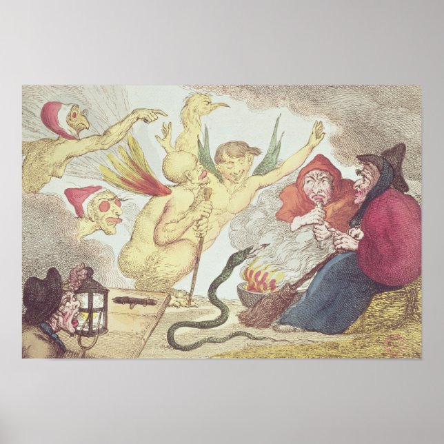 Poster Sorcières dans un Hayloft (Devant)