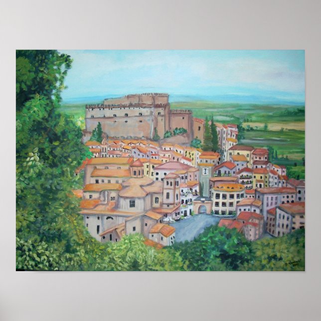 Poster Soriano nel Cimino, Italie (Devant)