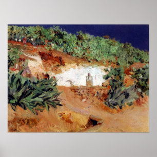 Poster Sorolla - La Maison des Gitans à Sacromonte