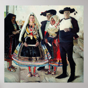 Poster Sorolla - Lagarterana typique