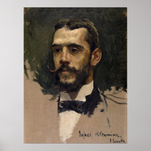 Poster Sorolla - Portrait de Rafael Altamira