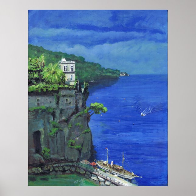 Poster Sorrente Italie (Devant)