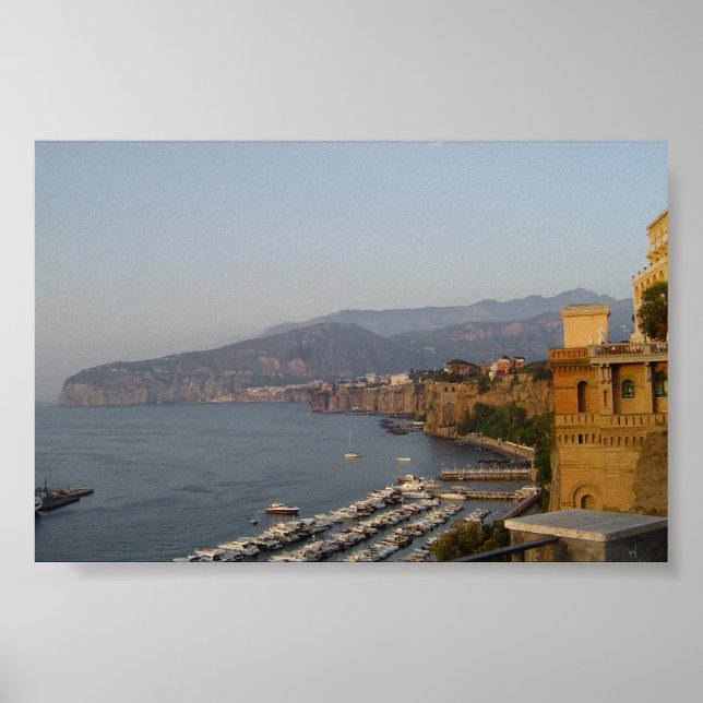Poster Sorrento, Italie (Devant)