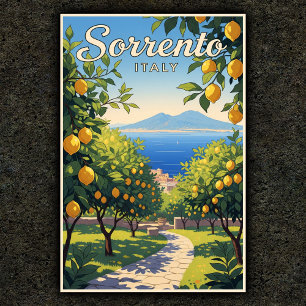 Poster Sorrento, Italie : Une collection d'affiches Vinta