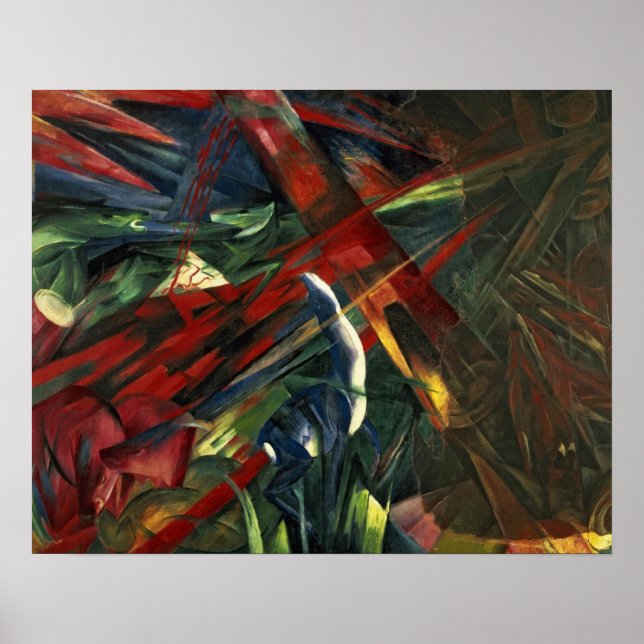 Poster Sort des animaux, 1913 (Devant)