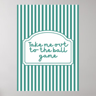 Poster Sortez-moi au jeu de balle
