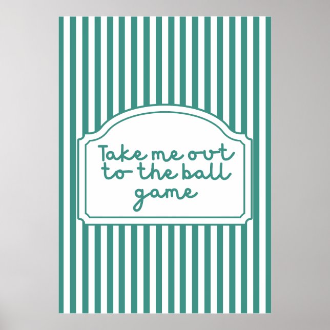Poster Sortez-moi au jeu de balle (Devant)
