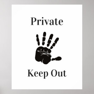 Poster Sortie privée