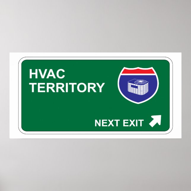 Poster Sortie suivante HVAC (Devant)
