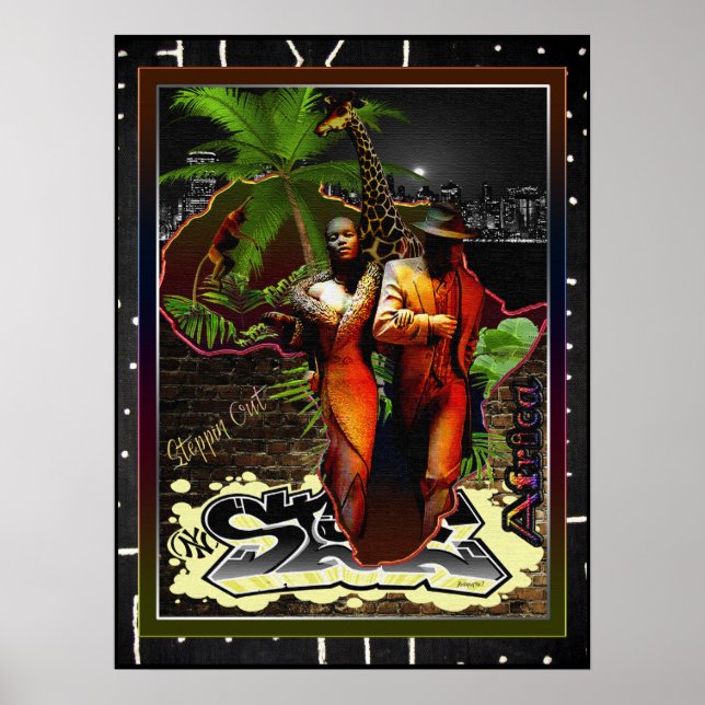 Poster Sortir de l'Afrique (Devant)
