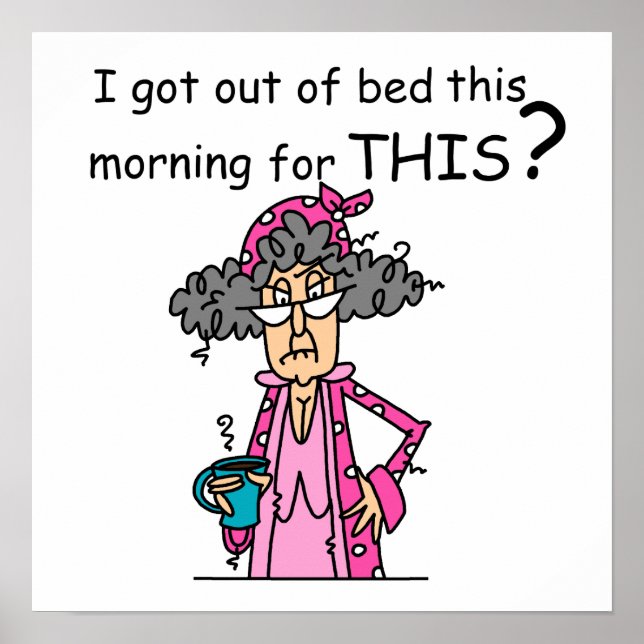 Poster Sortir de l'humour de lit (Devant)