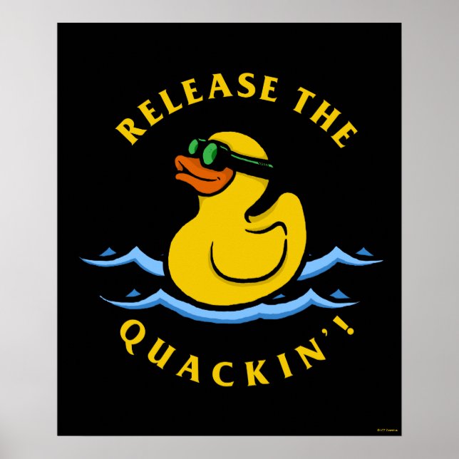 Poster Sortir Le Quackin' (Devant)