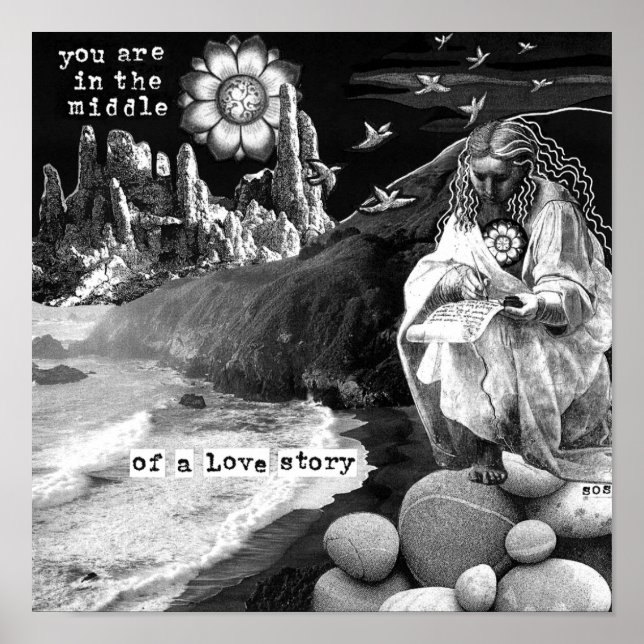 Poster SOS Vous êtes au milieu d'une histoire d'amour (Devant)