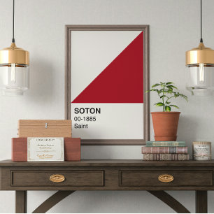 Poster Soton Saint - Largeur totale