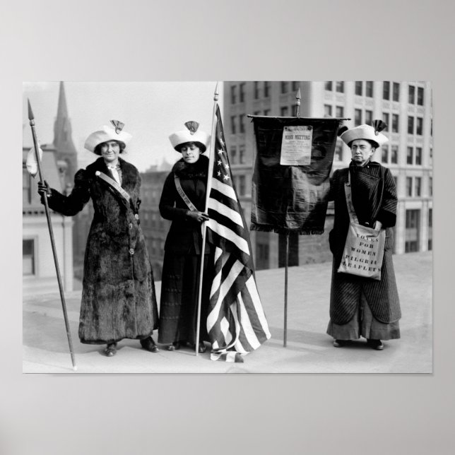 Poster Souffragettes vers 1912 (Devant)