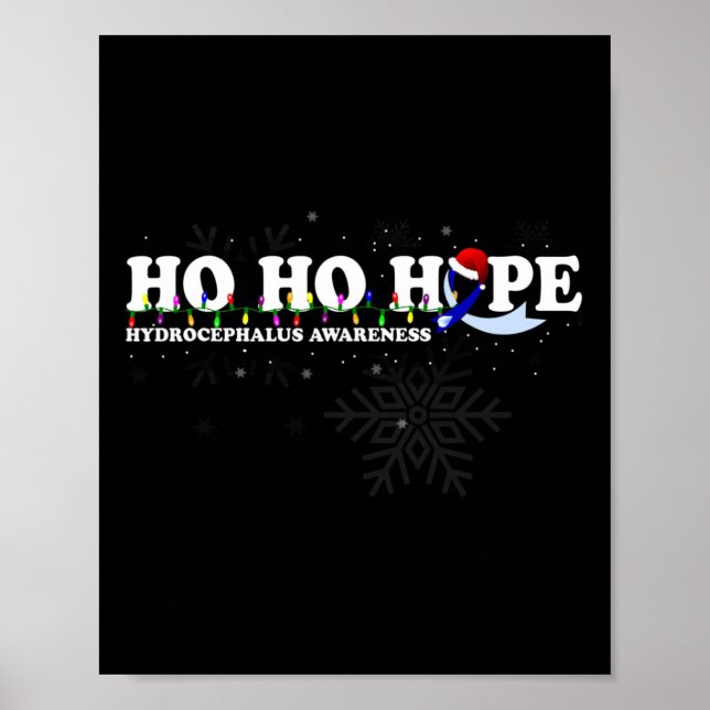 Poster Souhait de Noël (Devant)