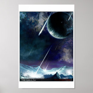 Poster Souhaite Sur Une Étoile