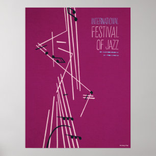 Poster Soul Festival International de Jazz Editorial