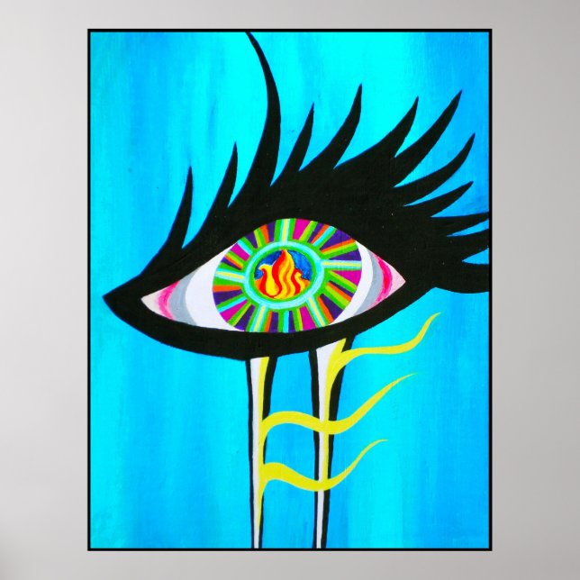 Poster Soul Lit avec flamme (Devant)