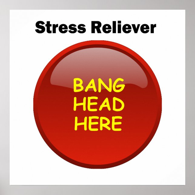 Poster Soulagement du stress (Devant)