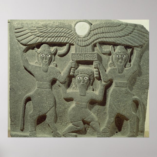 Poster Soulagement représentant Gilgamesh entre deux (Devant)