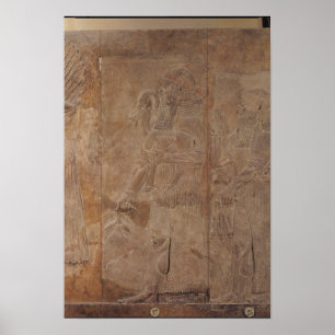 Poster Soulagement représentant Sargon II