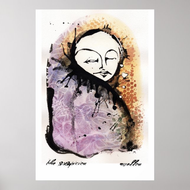 Poster soupçon (Devant)