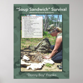 Poster Soupe Sandwich