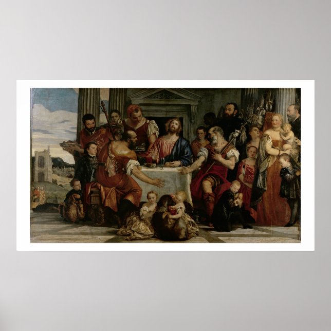 Poster Souper at Emmaus (Devant)