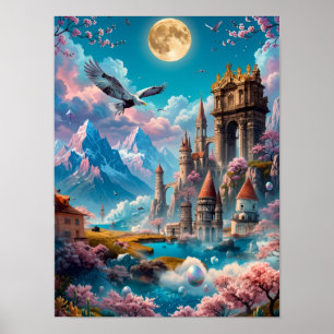 Poster Sources Éternelles du Château du Royaume des Rêves