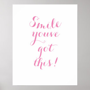 Poster Souriez que vous avez ceci