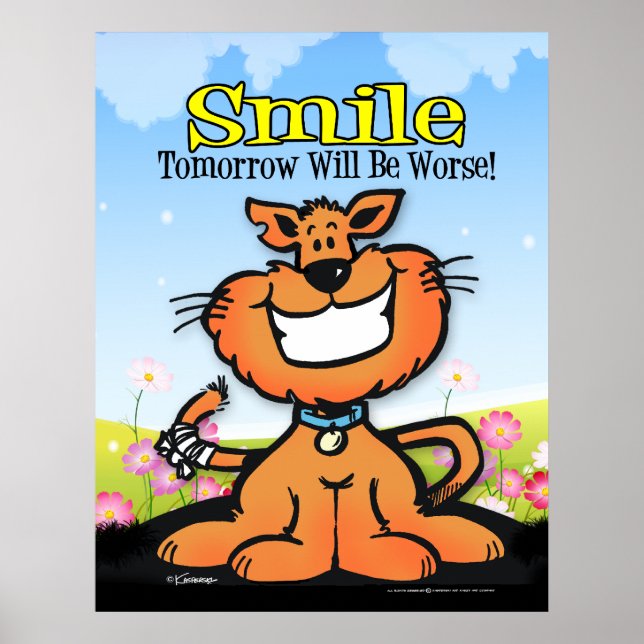Poster Sourire (Devant)