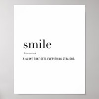 Sourire aux définitions