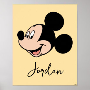 Poster Sourire de Mickey Mouse