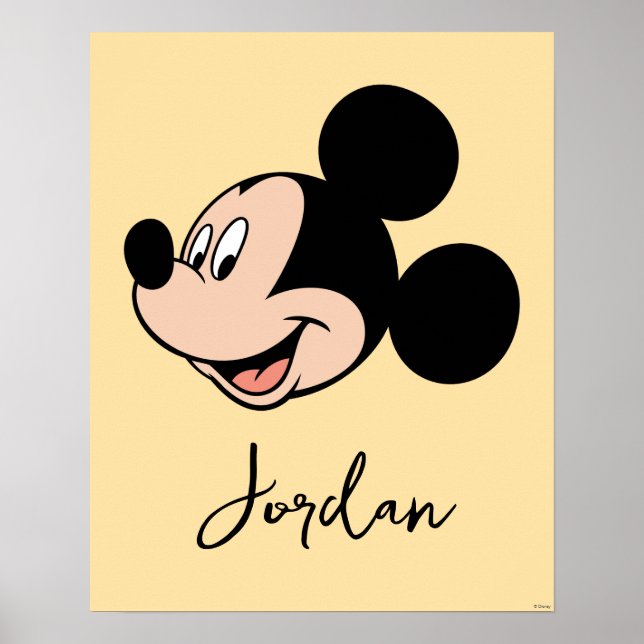 Poster Sourire de Mickey Mouse (Devant)