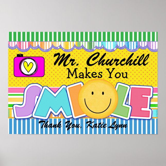 POSTER SOURIRE ! - SRF (Devant)
