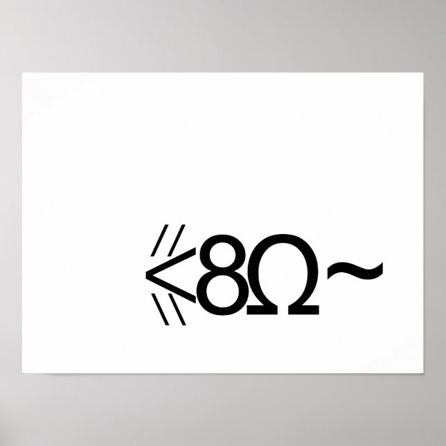 Poster Souris ASCII (Devant)